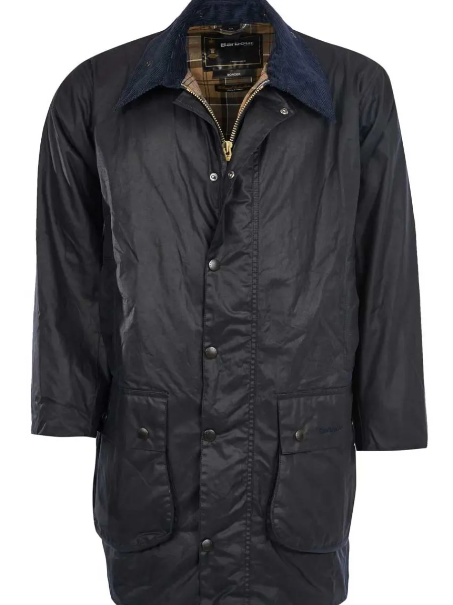 barbour_border_wax_jacket_1-1.webp Barbour Border Wax Jacket - Mens -