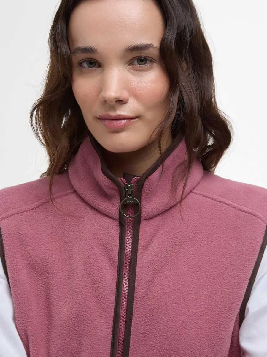 barbour_country_colton_fl_4.webp Women Barbour Country Colton Fleece Gilet - Women's - Deep Pruce