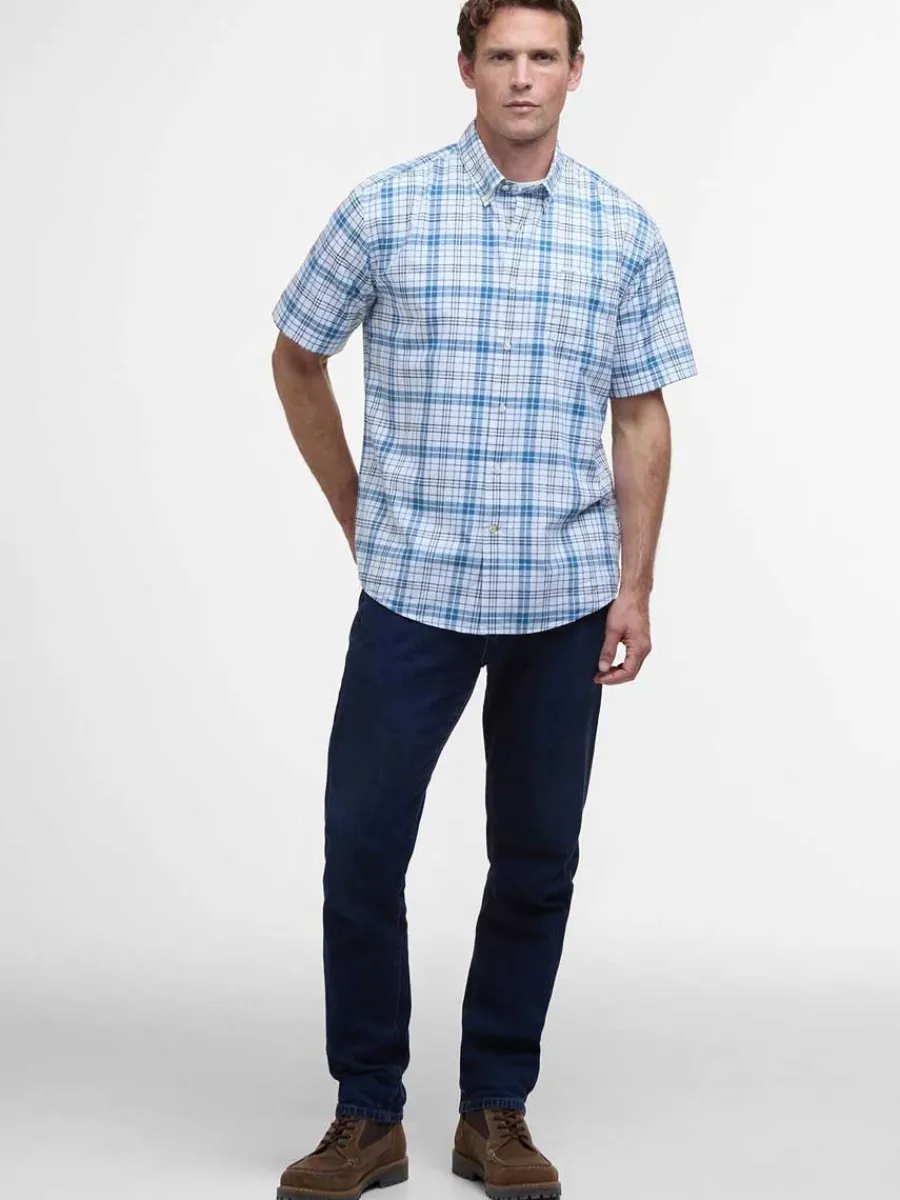 barbour_drafthill_regular_2.webp Barbour Drafthill Regular Short-Sleeved Shirt - Mens - Brook Blue