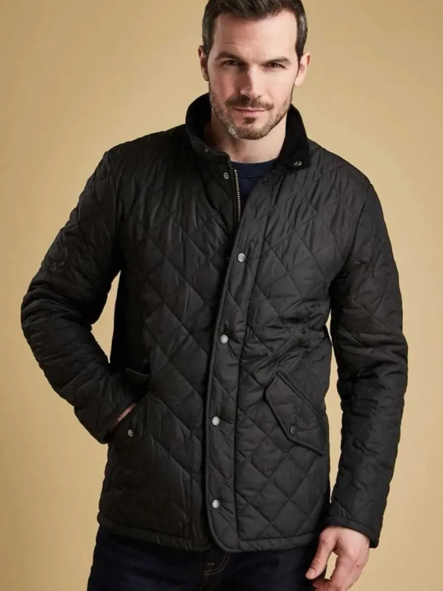 Barbour Jacket - Mens Chelsea Sportsquilt -