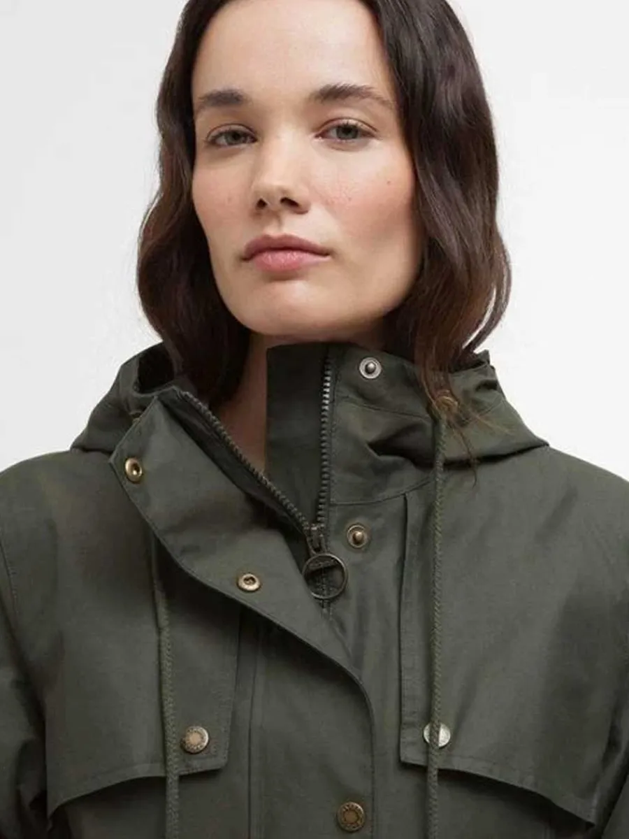 barbour_maple_waterproof__4.webp Women Barbour Maple Waterproof Jacket - Women's - Olive/Ancient Tartan
