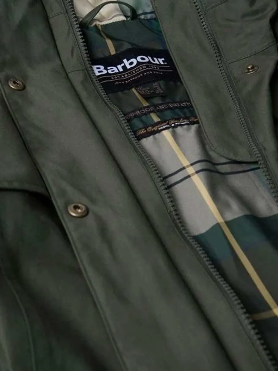 barbour_maple_waterproof__5.webp Women Barbour Maple Waterproof Jacket - Women's - Olive/Ancient Tartan