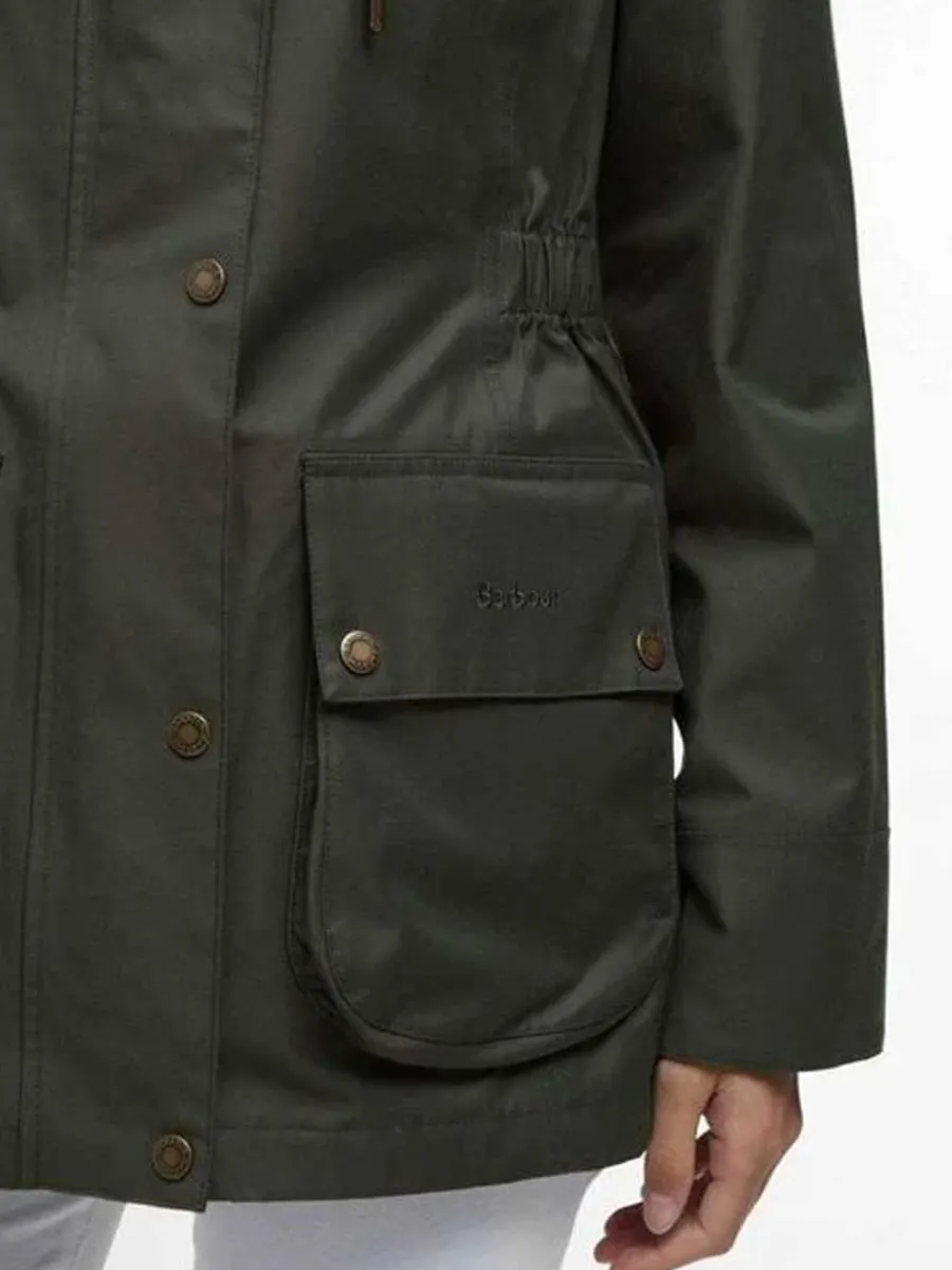 barbour_maple_waterproof__6.webp Women Barbour Maple Waterproof Jacket - Women's - Olive/Ancient Tartan