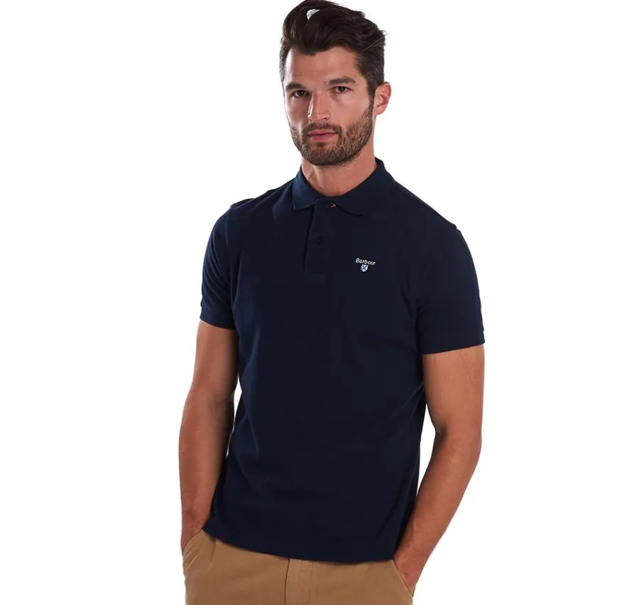 Barbour Sports Polo Shirt - Men's - New Navy