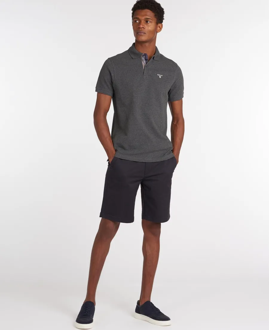 barbour_tartan_pique_polo_3-1.webp Barbour Tartan Pique Polo Shirt - Men's - Slate Marl