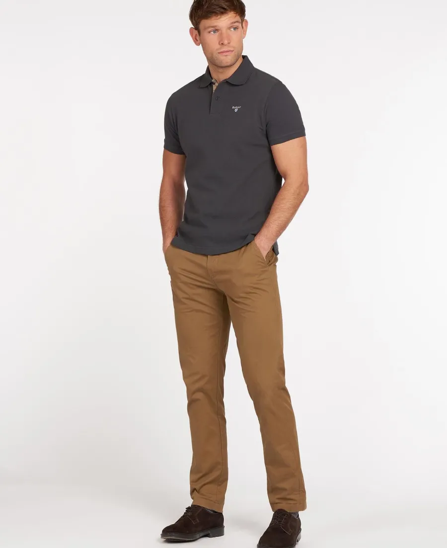 barbour_tartan_pique_polo_3.webp Barbour Tartan Pique Polo Shirt - Men's -