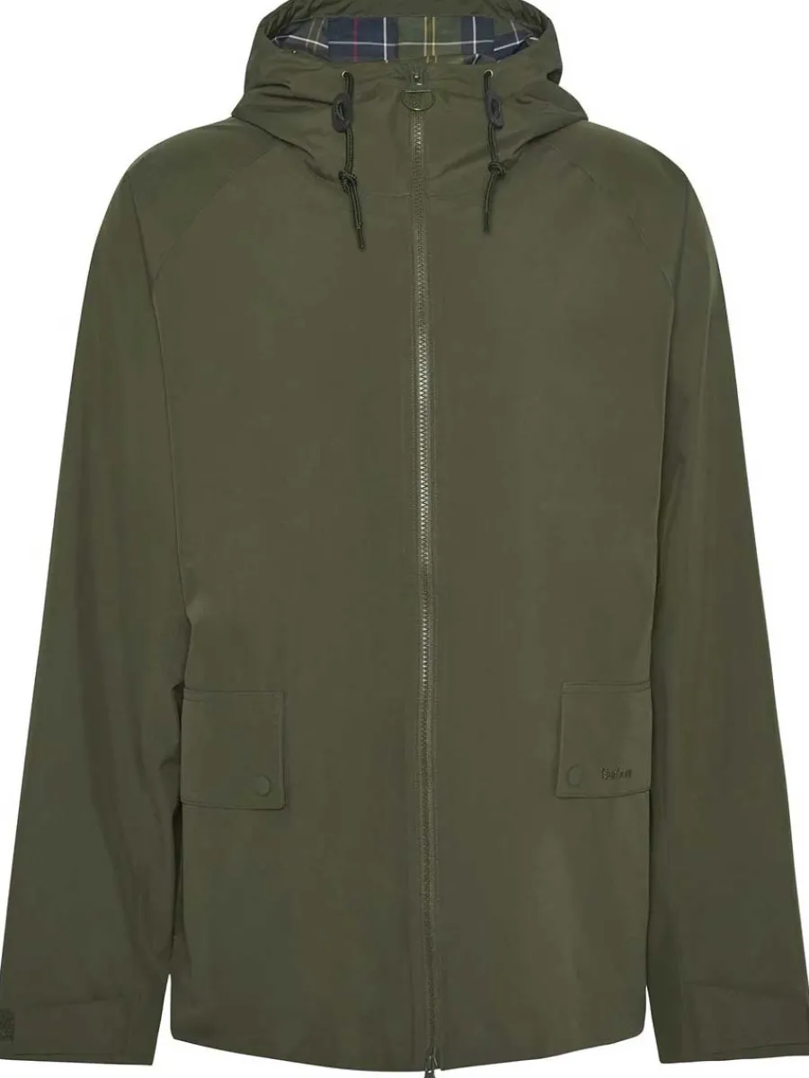Barbour Trover Waterproof Jacket - Mens - Fern Green