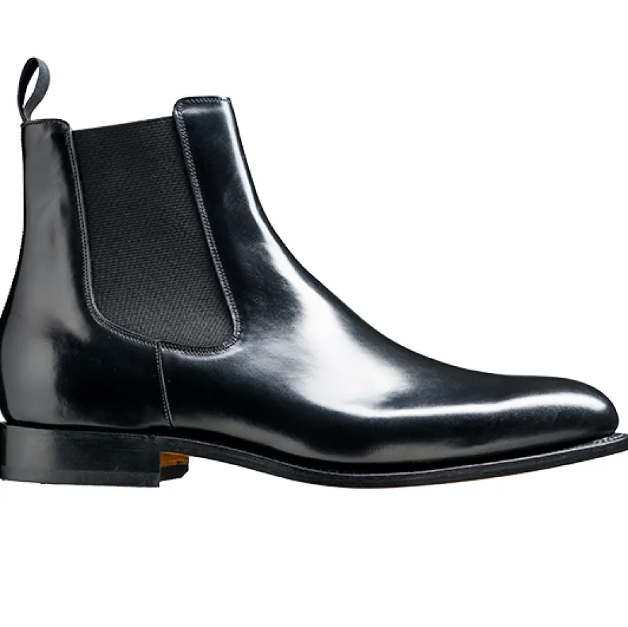 barker_bedale_boots__mens_2.webp Barker Shoes BARKER Bedale Boots - Mens Chelsea - Black Hi-Shine