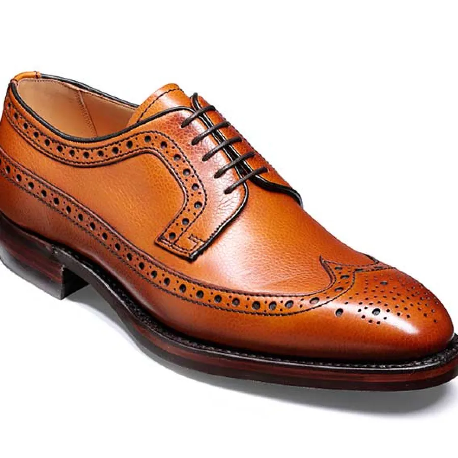Barker Shoes BARKER Calvay Shoes - Mens Country Brogues - Cedar Grain