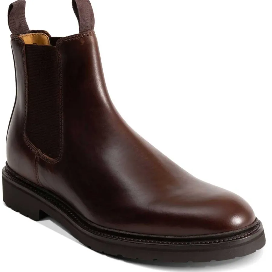 Barker Shoes BARKER Camborne Xtra Lite Chelsea Boots - Mens - Brown Pull Up