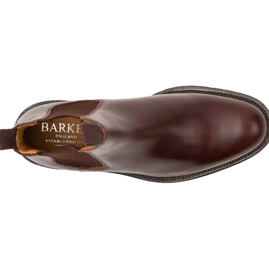 barker_camborne_xtra_lite_3.webp Barker Shoes BARKER Camborne Xtra Lite Chelsea Boots - Mens - Brown Pull Up