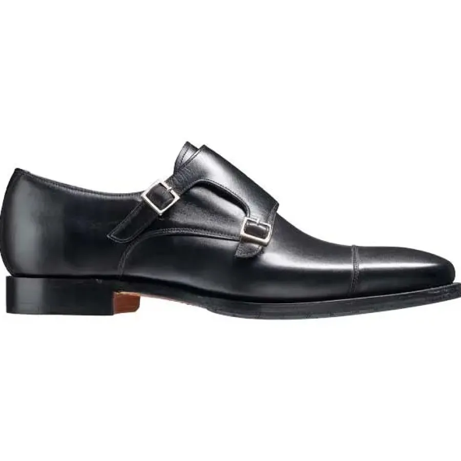 barker_edison_shoes__mens_2.webp Barker Shoes BARKER Edison Shoes - Mens Monk Strap - Black Calf