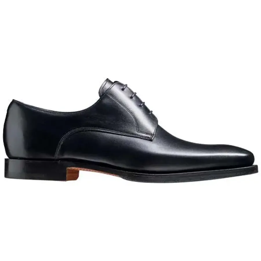 Barker Shoes BARKER Ellon Shoes - Mens Derby Shoes - Black Calf