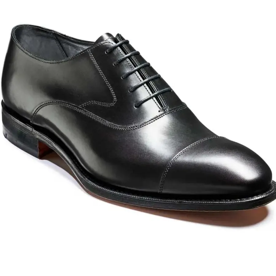 Barker Shoes BARKER Falsgrave Shoes – Mens Oxford – Black Calf