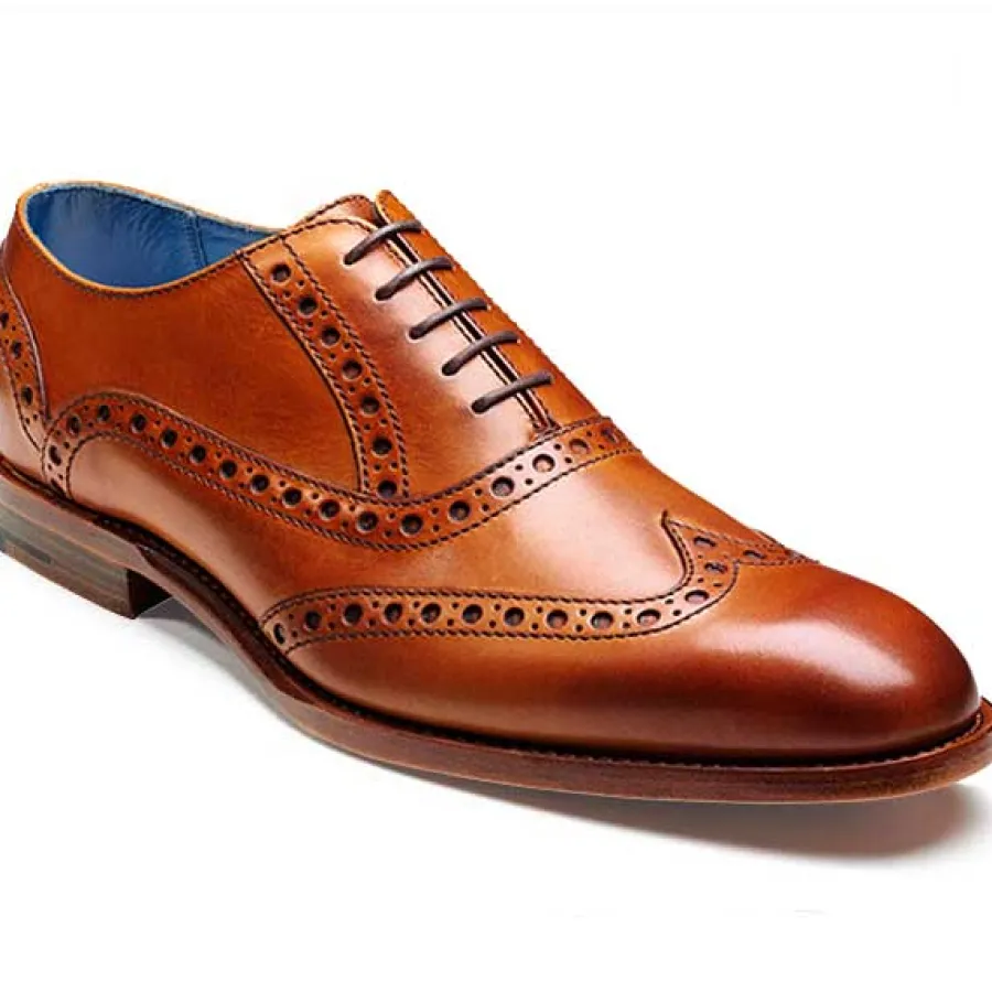 Barker Shoes BARKER Grant Shoes - Mens Brogues - Cedar Calf