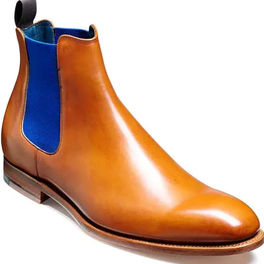 Barker Shoes BARKER Hopper Boots - Mens Chelsea - Cedar Calf