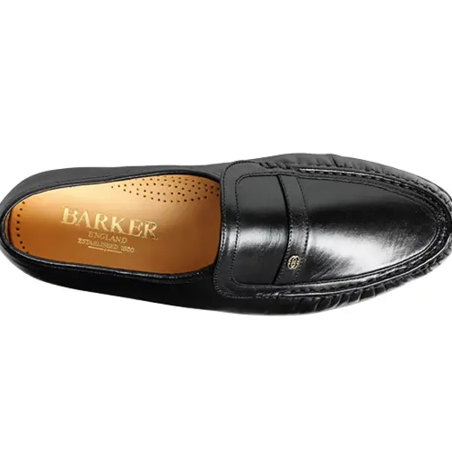 barker_jefferson_shoes__m_2.webp Barker Shoes BARKER Jefferson Shoes - Mens Moccasins - Black Kid