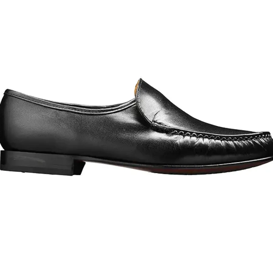 barker_laurence_shoes__me_2.webp Barker Shoes BARKER Laurence Shoes - Mens Moccasins - Black Kid