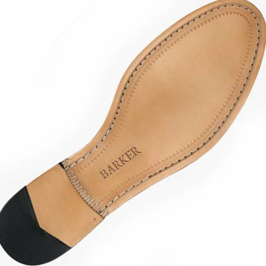 Barker Shoes BARKER Ledley Shoes - Mens Moccasins - Cherry Grain