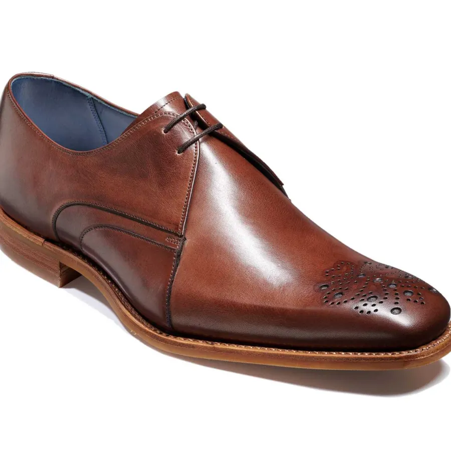 Barker Shoes BARKER Sullivan Shoes - Mens - Ebony Hand Painted