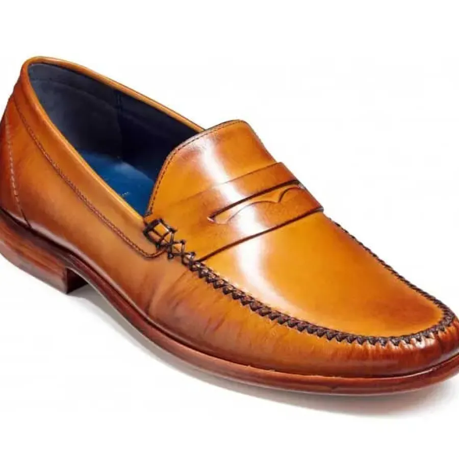 Barker Shoes BARKER William Shoes – Mens Moccasins – Cedar Calf