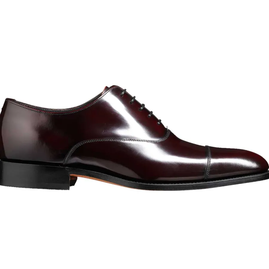 barker_winsford_shoes__me_3.webp Barker Shoes BARKER Winsford Shoes - Mens Oxford - Burgundy Hi-Shine