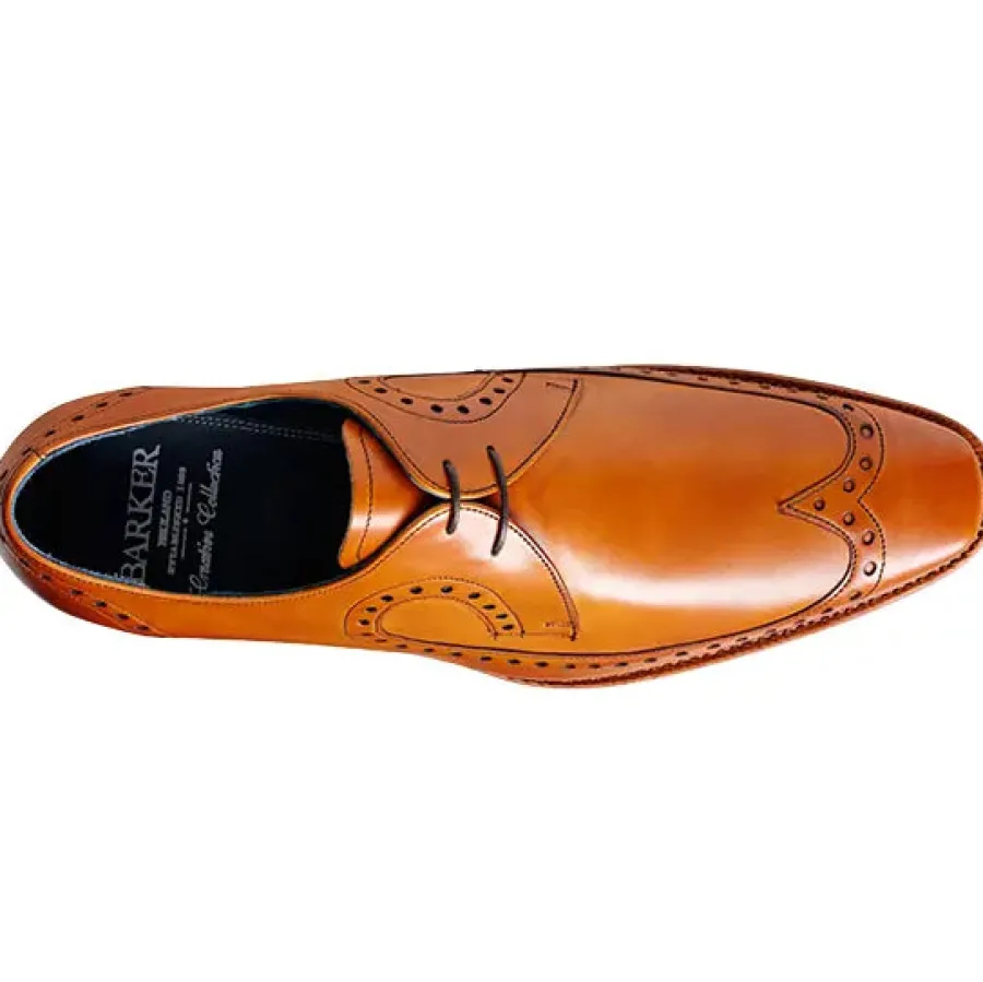 barker_woody_shoes__mens__2.webp Barker Shoes BARKER Woody Shoes - Mens Brogues - Cedar Calf