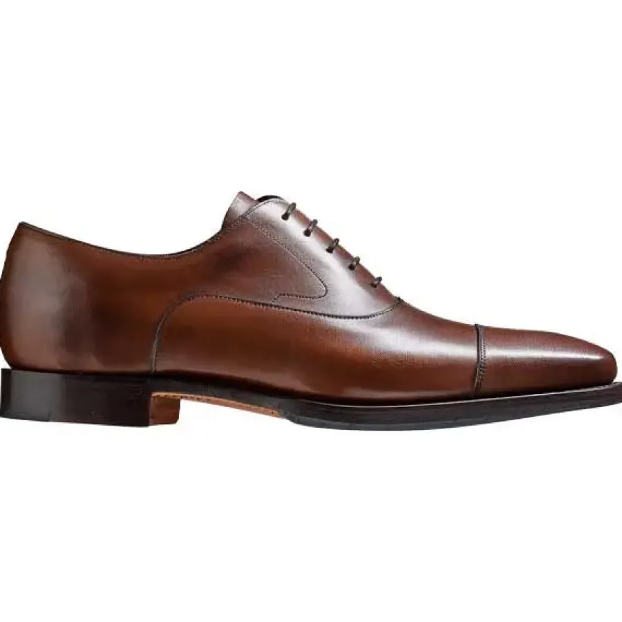barker_wright_shoes__mens_1-1.webp Barker Shoes BARKER Wright Shoes - Mens Oxford Style - Walnut Calf