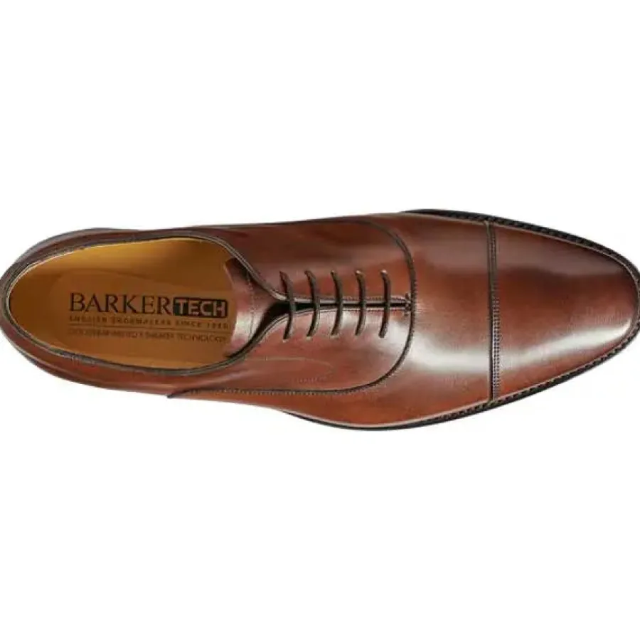 barker_wright_shoes__mens_2-1.webp Barker Shoes BARKER Wright Shoes - Mens Oxford Style - Walnut Calf