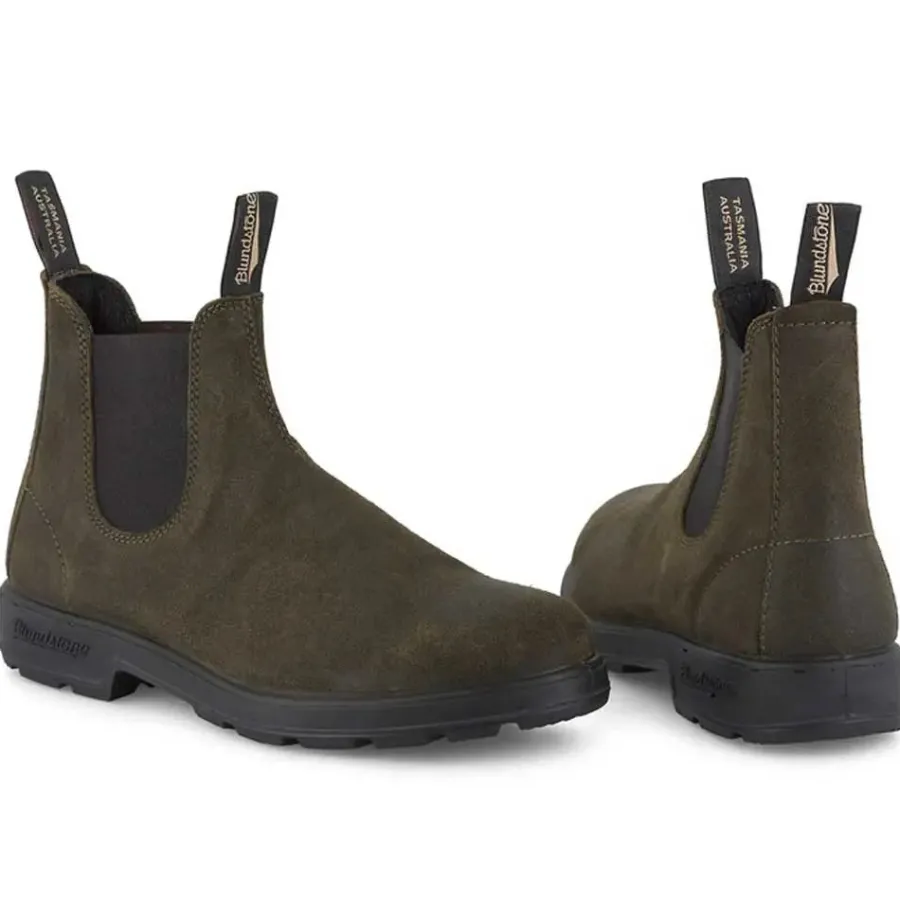 blundstone__boots__origin_4.webp Blundstone 1615 Boots - Original Series - Leather - Dark Olive