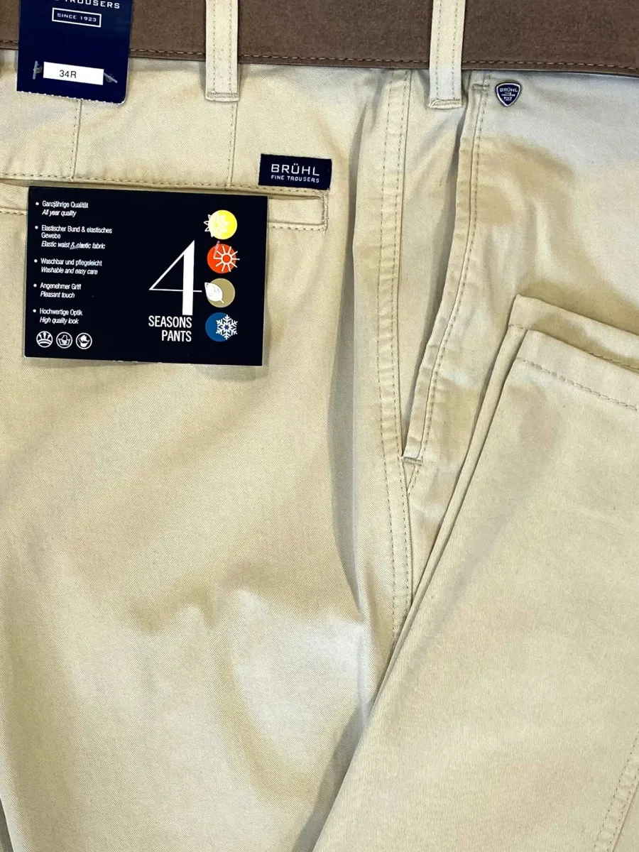 Bruhl Montana Trousers - Four Seasons Chinos -