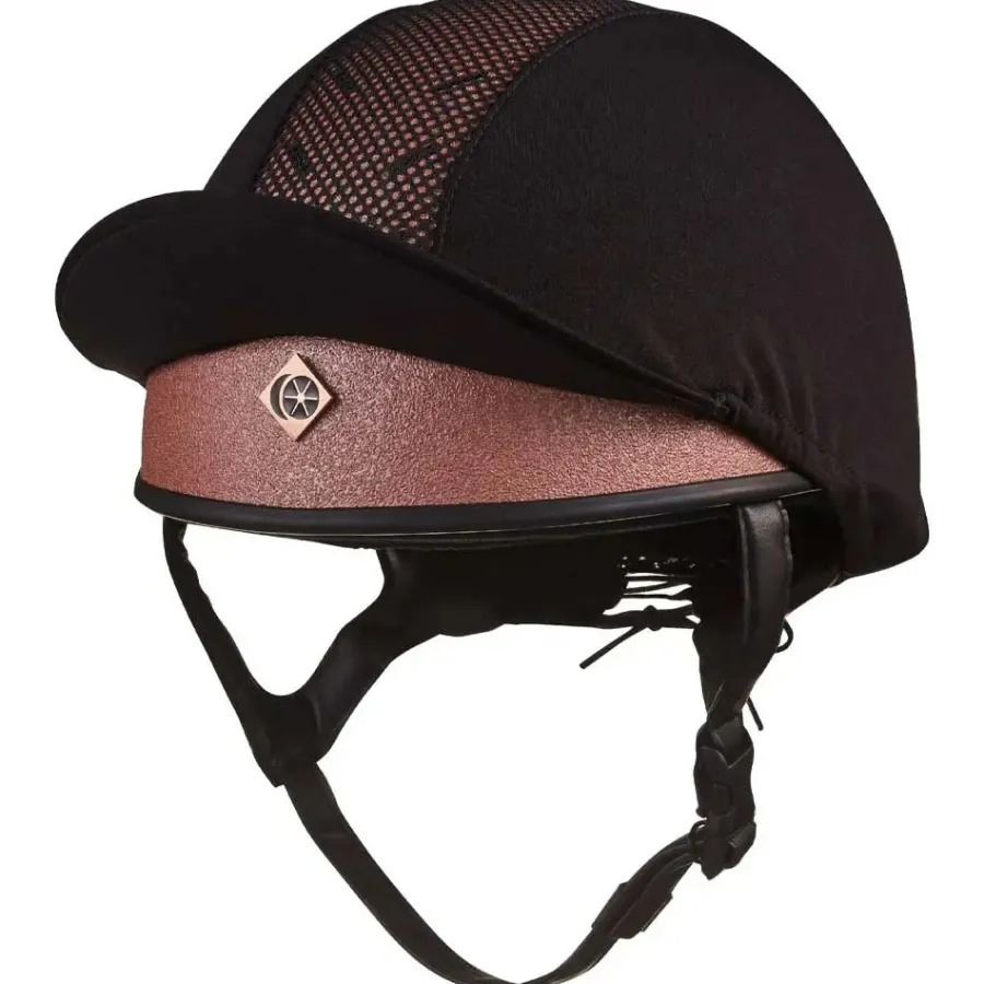 Charles Owen Pro II Plus Skull Riding Hat - Heat Reflective Rose Gold