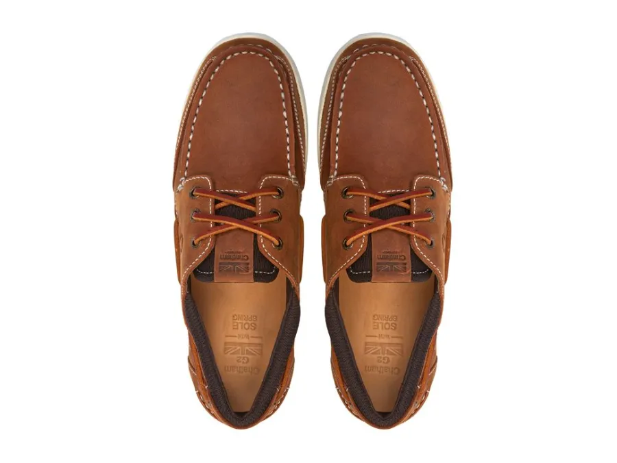 chatham_buton_g_leather_b_3.webp Chatham Buton G2 Leather Boat Shoes - Men's - Walnut/Gum