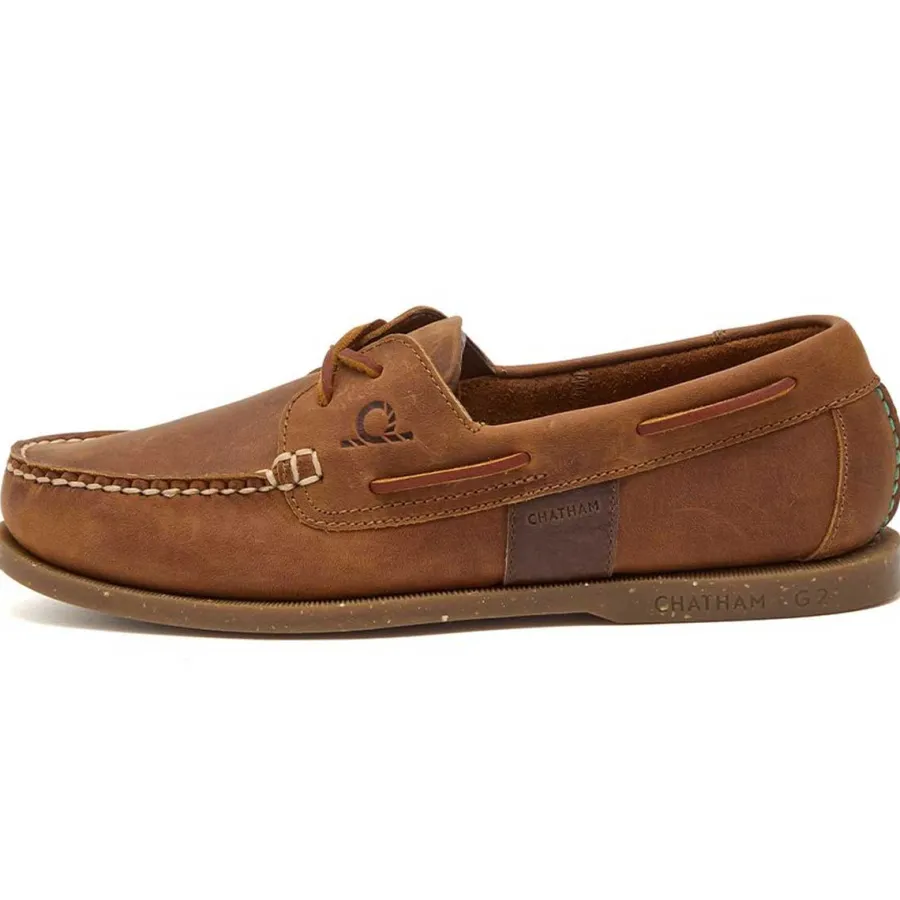 chatham_java_ii_g_leather_3.webp Chatham Java II G2 Leather Sustainable Deck Shoes - Men's -