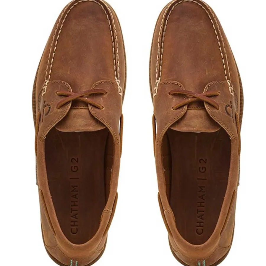 chatham_java_ii_g_leather_4.webp Chatham Java II G2 Leather Sustainable Deck Shoes - Men's -