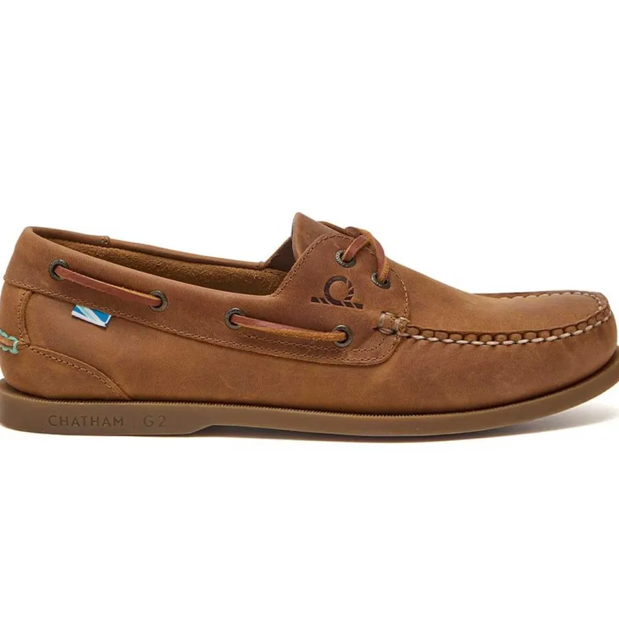Chatham Mens Deck II G2 Leather Boat Shoes -