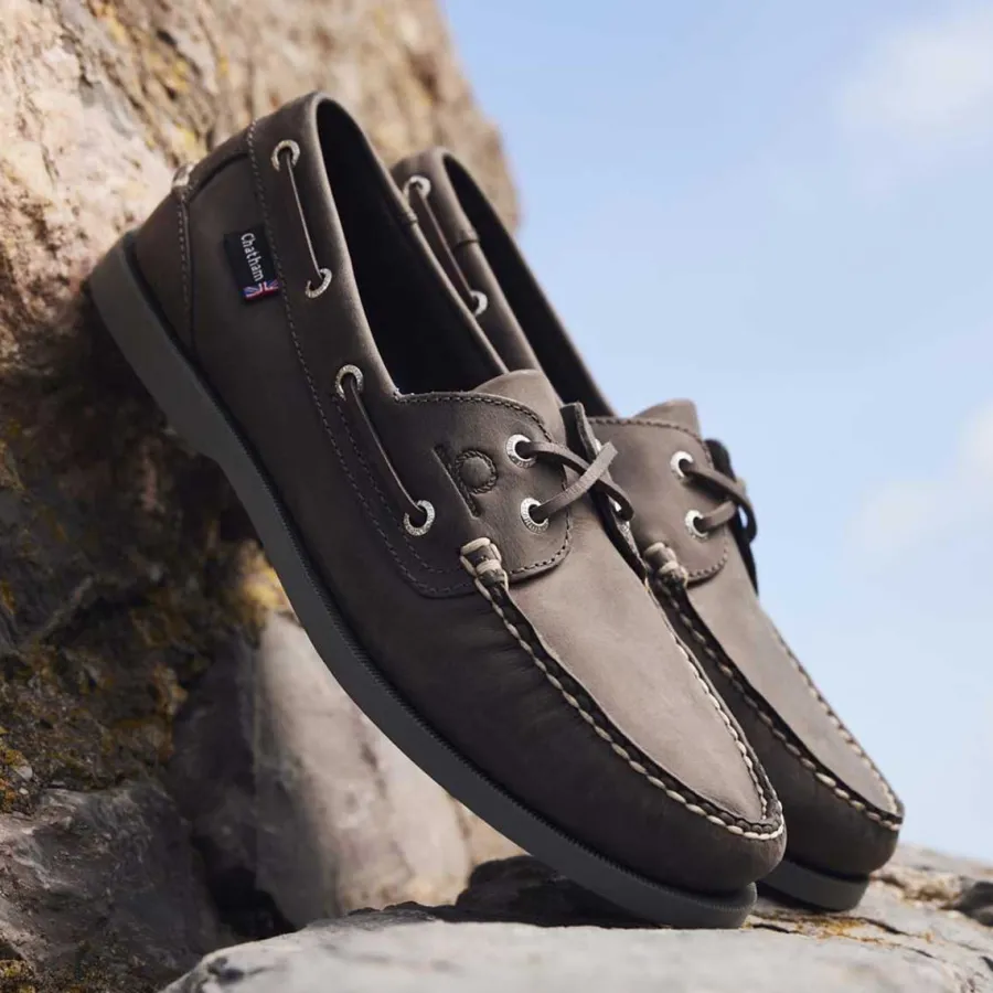 Chatham Mens Deck II G2 Leather Boat Shoes -