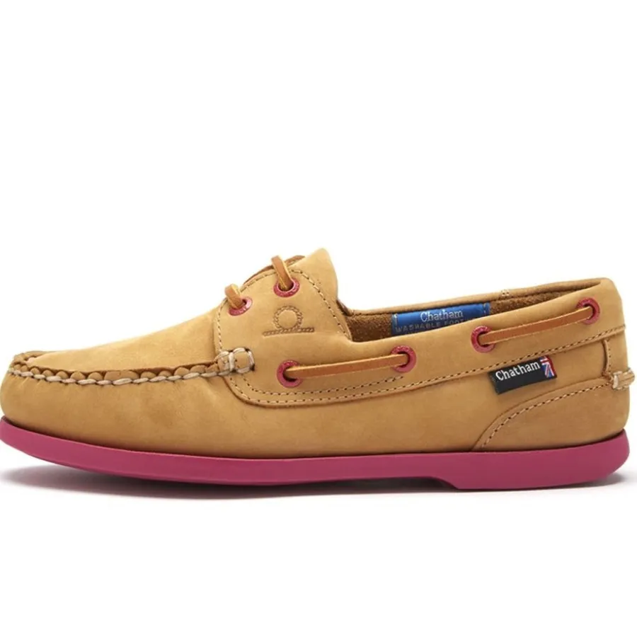 chatham_pippa_ii_g_leathe_3.webp Women Chatham Pippa II G2 Leather Boat Shoes - Women's -
