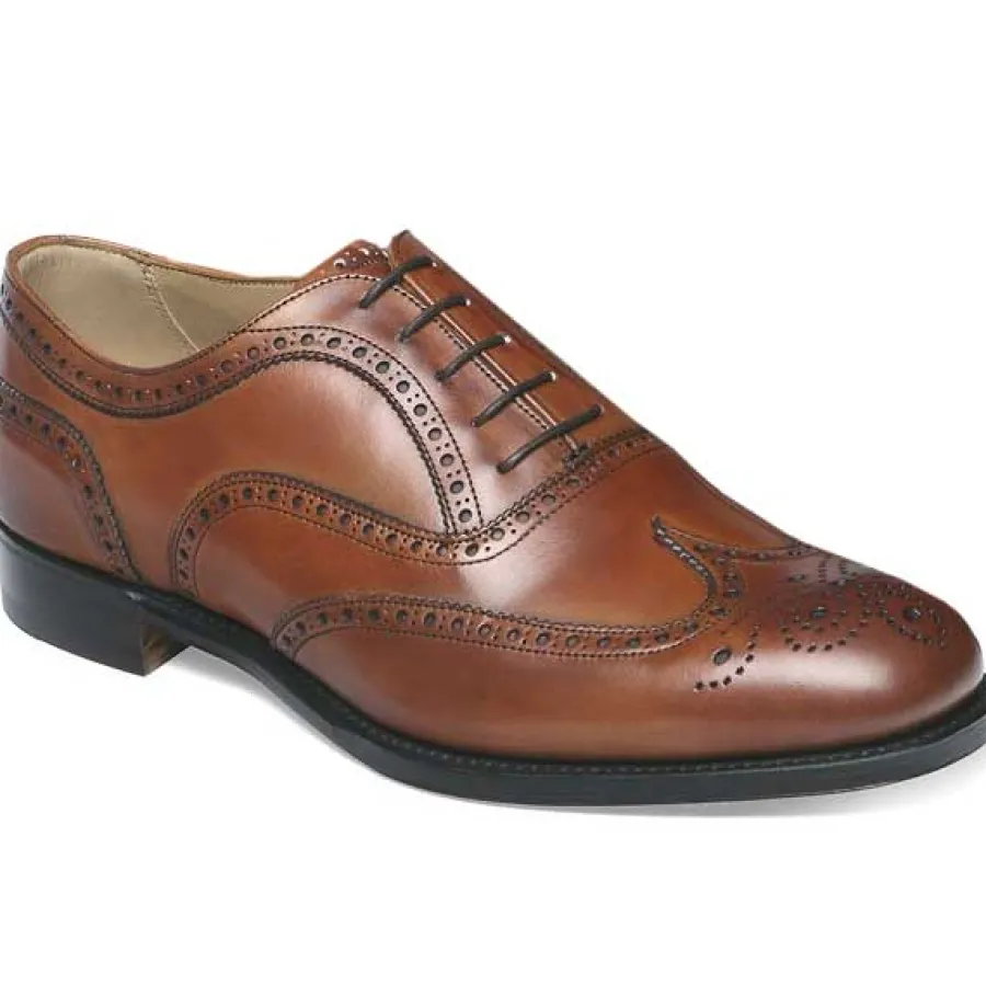 Cheaney Shoes CHEANEY Arthur III Shoes - Mens Brogue - Dark Leaf Calf