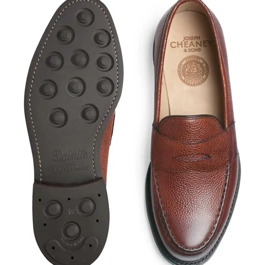 cheaney_howard_r_shoes__l_1.webp Cheaney Shoes CHEANEY Howard R Shoes - Loafers - Mahogany Grain