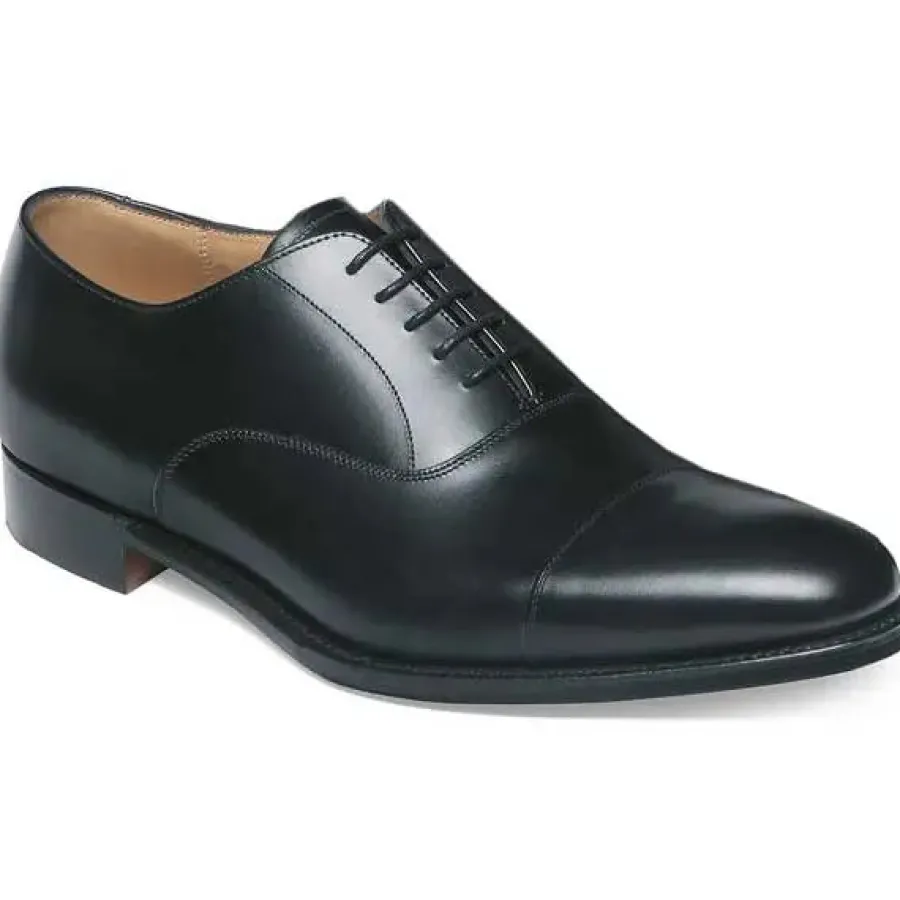 Cheaney Shoes CHEANEY Lime R Shoes - Dainite Sole Oxford - Black Calf