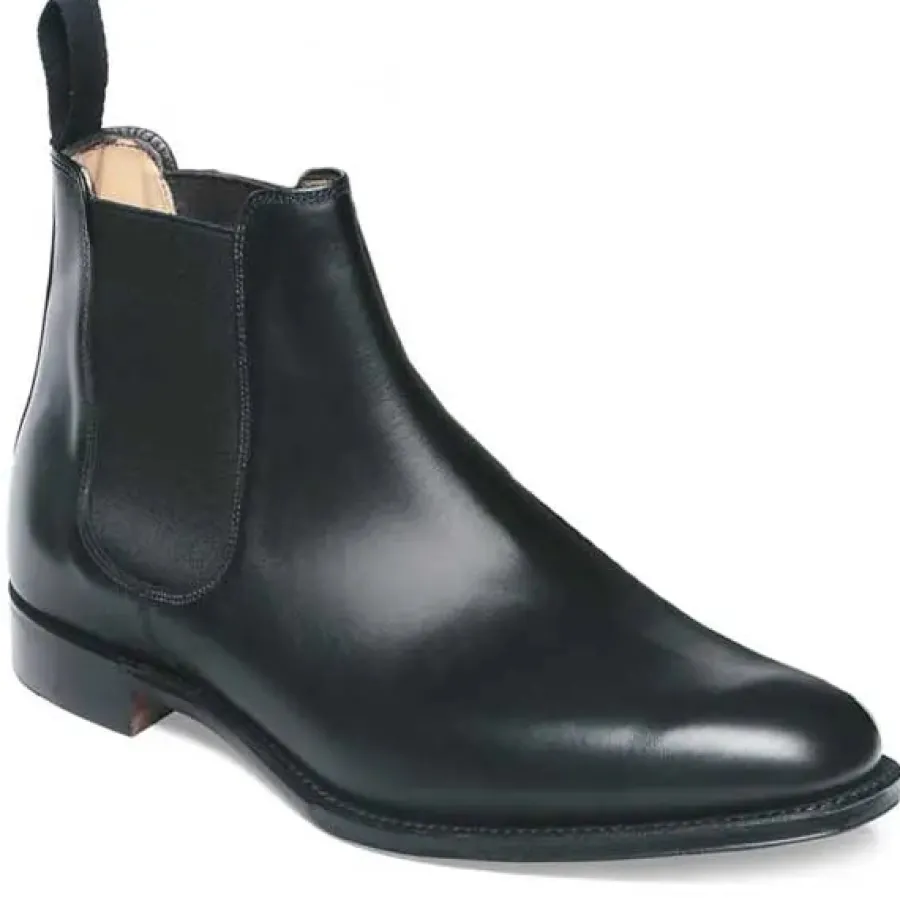 Cheaney Shoes CHEANEY Threadneedle Boots - Mens - Black Calf