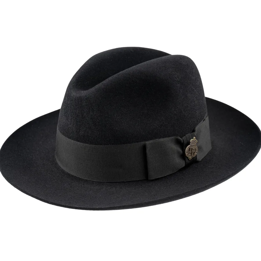 Christys ' Classic Fur Felt Fedora Hat -
