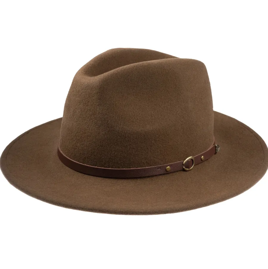 Christys ' Crushable Wool Felt Safari Hat -