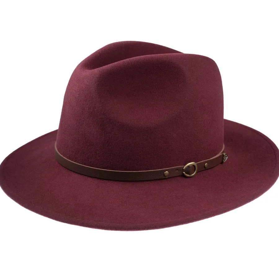 Christys ' Crushable Wool Felt Safari Hat -