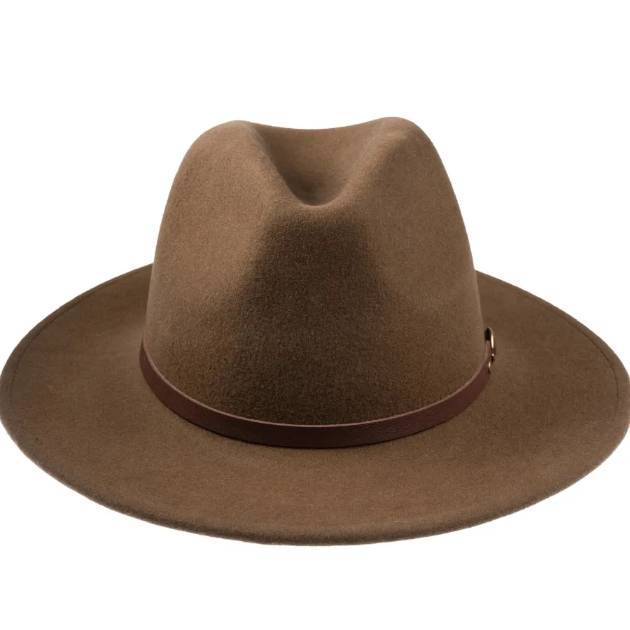 Christys ' Crushable Wool Felt Safari Hat -