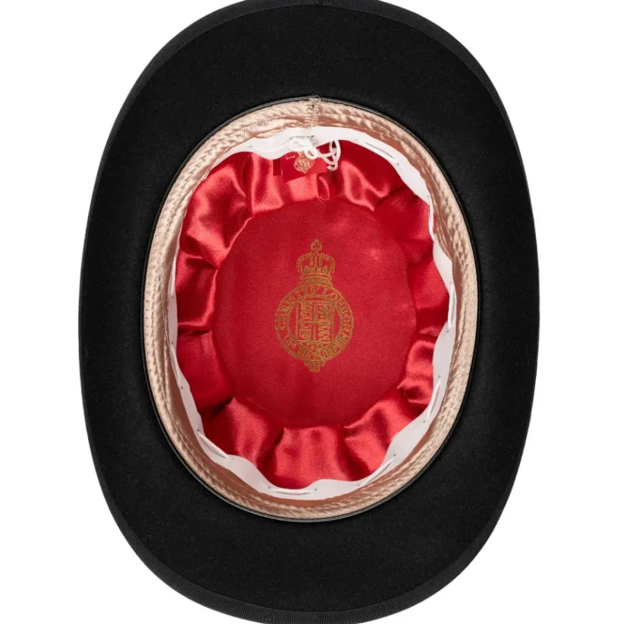 christys_devon_fur_felt_b_4.webp Christys ' Devon Fur Felt Bowler Hat - Adjustable Hunting Pad - Black