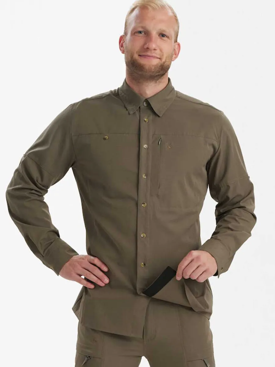Deerhunter Canopy Shirt - Men's - Stone Grey