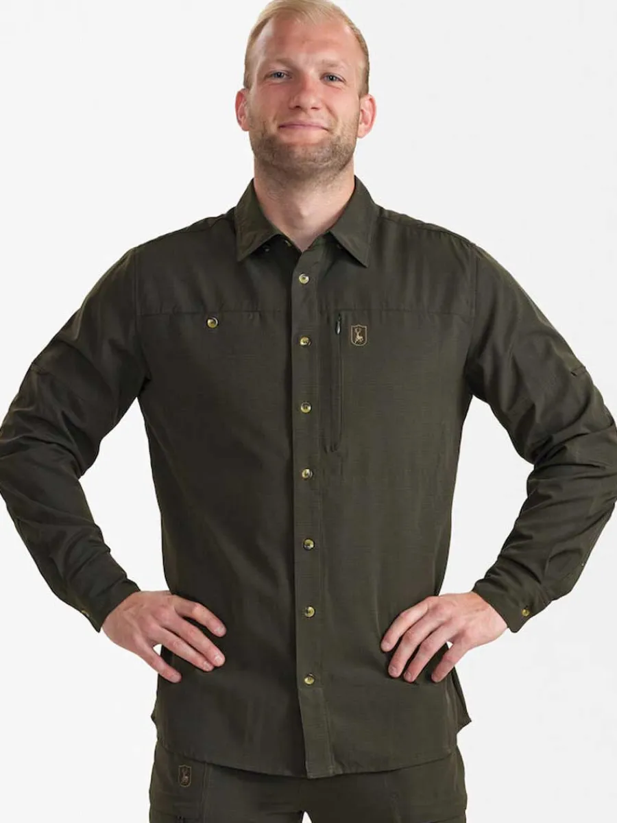 Deerhunter Canopy Shirt - Men's - Forest Green