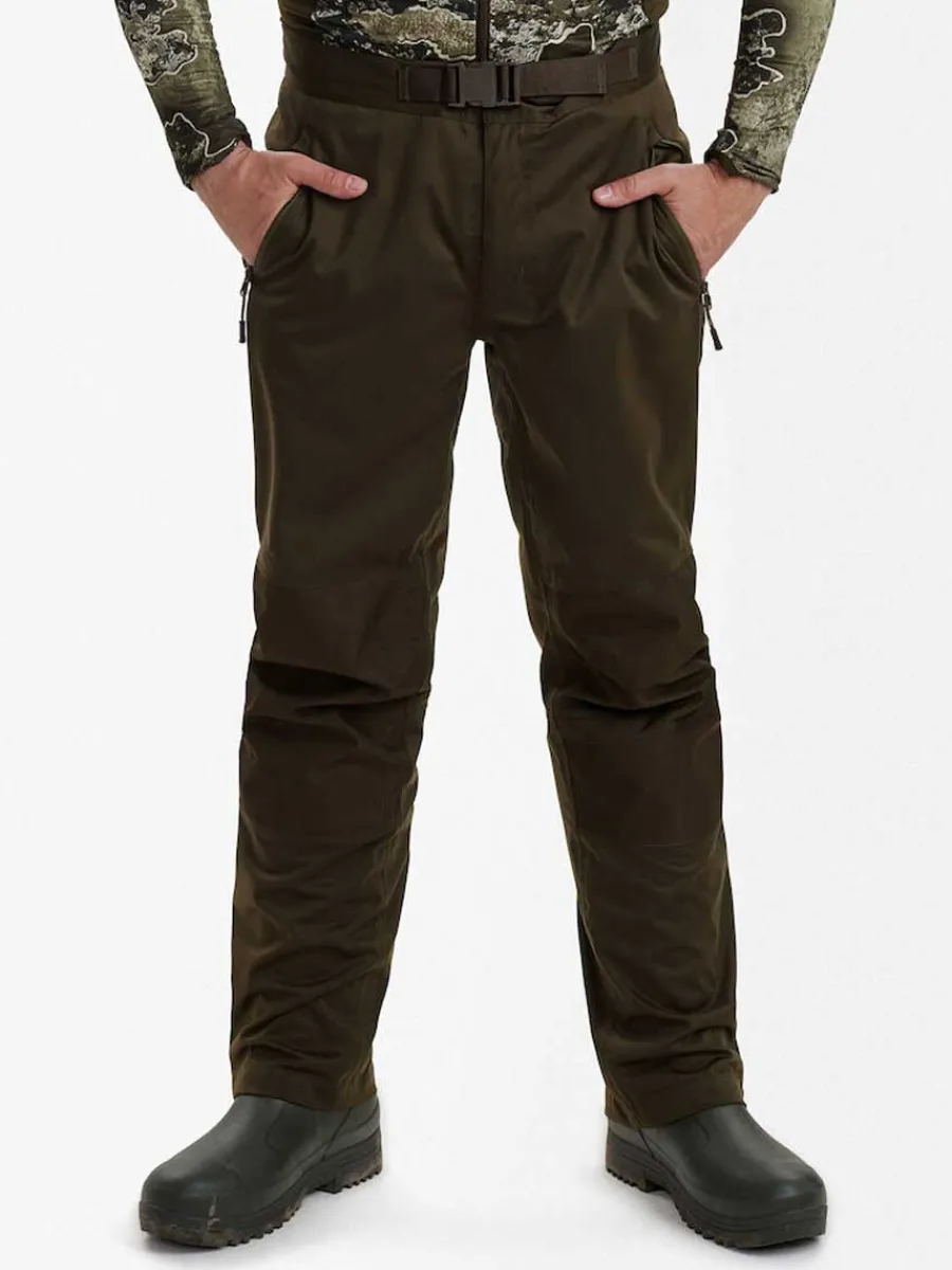 Deerhunter Excape Rain Trousers - Men's - Art Green